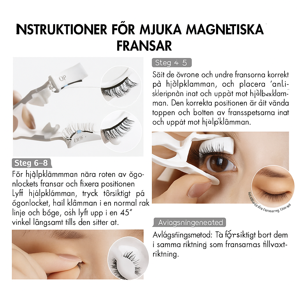 Lyxigt Magnetiskt Fransset™