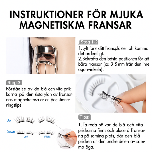 Lyxigt Magnetiskt Fransset™